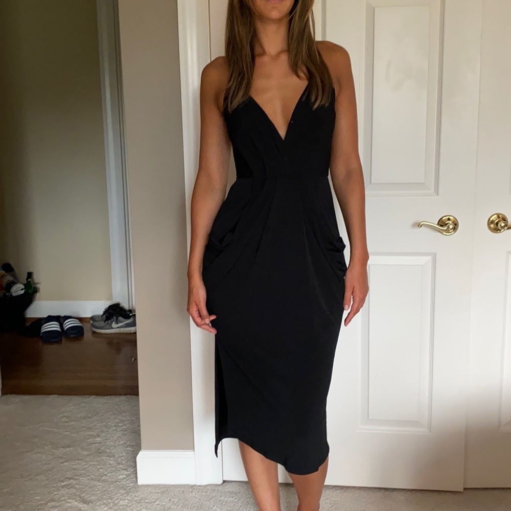 Black BCBG cocktail dress
